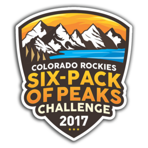 2017 Colorado Rockies Six-Pack of Peaks Challenge