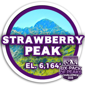 BADGE - Strawberry Peak Strawberry Peak