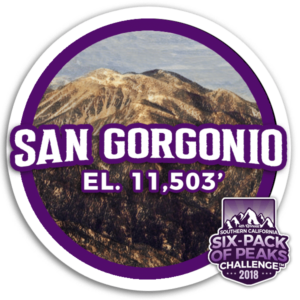 BADGE - San Gorgonio San Gorgonio Peak