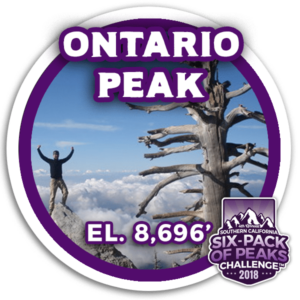 BADGE - Ontario Peak Ontario Peak
