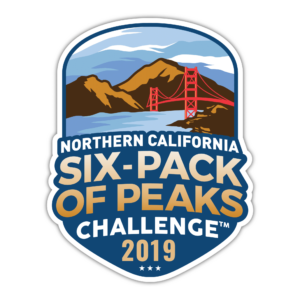2019 NorCal Six-Pack of Peaks Challenge logo 2019 NorCal Six-Pack of Peaks Challenge logo