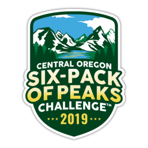 2019 Central Oregon Six-Pack of Peaks Challenge logo 2019 Central Oregon Six-Pack of Peaks Challenge logo