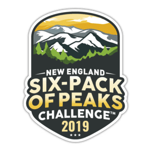 2019 New England Six-Pack of Peaks Challenge logo 2019 New England Six-Pack of Peaks Challenge logo