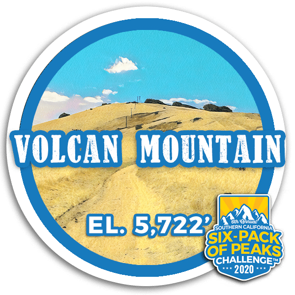 I hiked Volcan Mountain