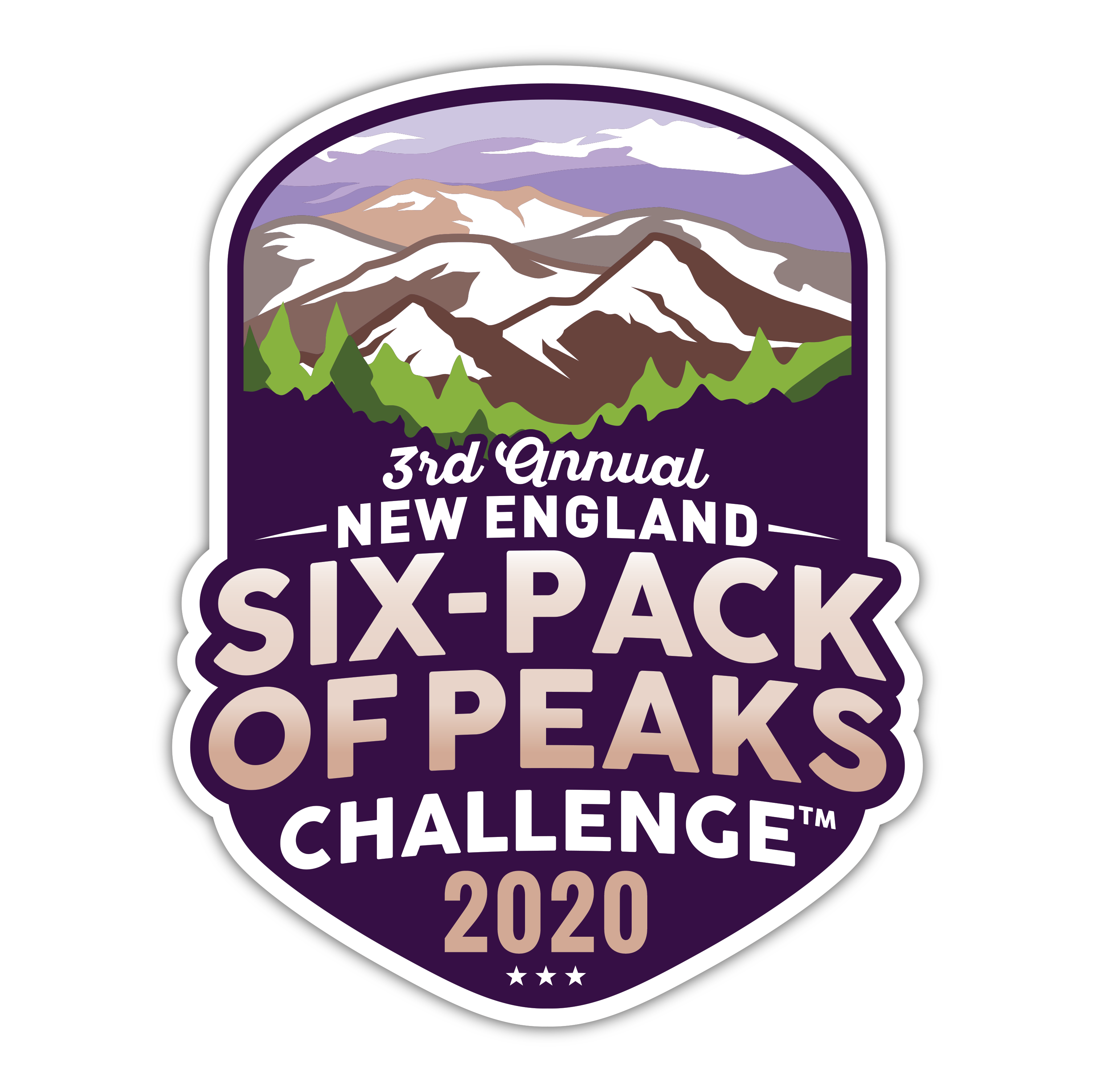 2020 New England Six-Pack of Peaks Challenge logo