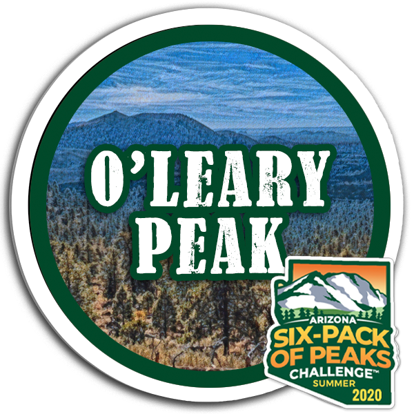 2020 O'Leary Peak badge