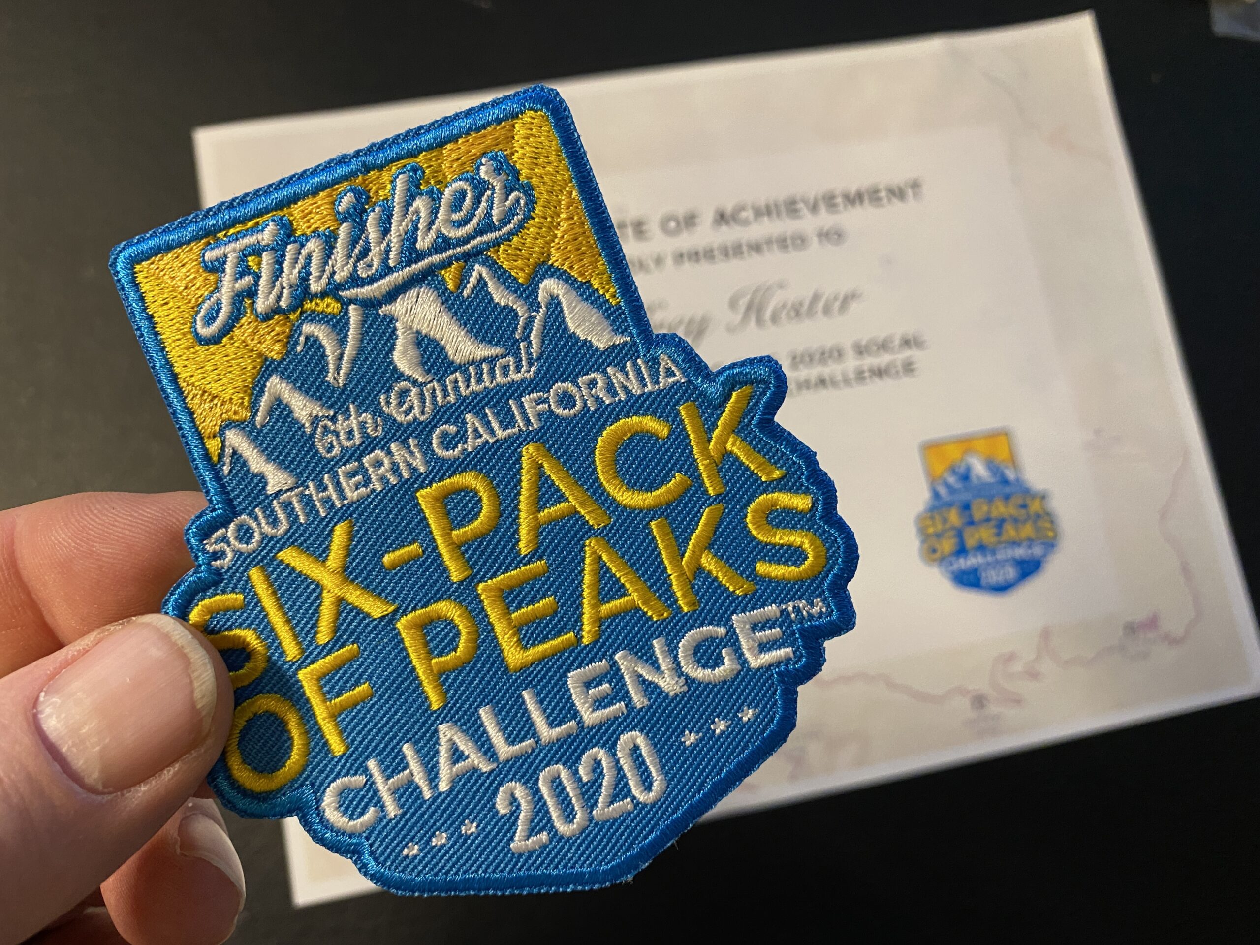 2020 SoCal SixPack of Peaks Challenge Wrapup Social Hiker