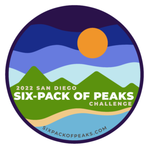 2022 San Diego Six-Pack of Peaks Challenge